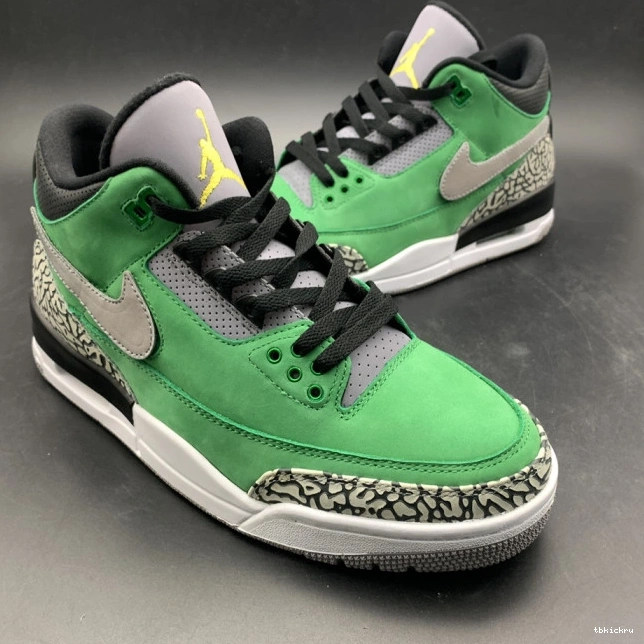 Cheap TBkick 867493 AJ3 PE shoes Air 3 Ducks Oregon Retro Tinker Jordan 0711
